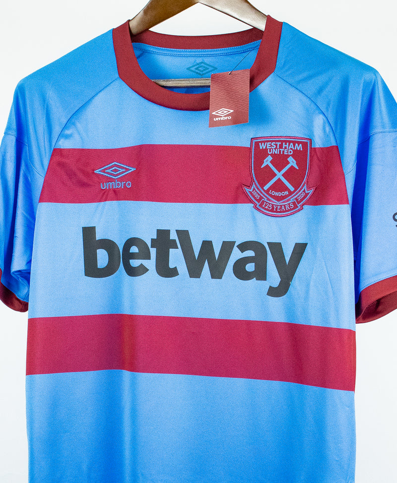 West Ham United 2020-21 Antonio 125 Years Away Kit W/ Tags (L)