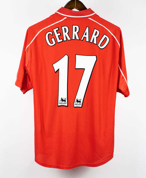 Liverpool 2000-02 Gerrard Home Kit (M)