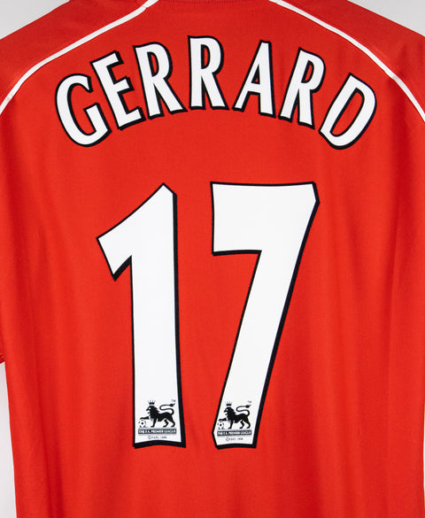 Liverpool 2000-02 Gerrard Home Kit (M)