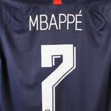 PSG 2019-20 Mbappe Home Kit (L)