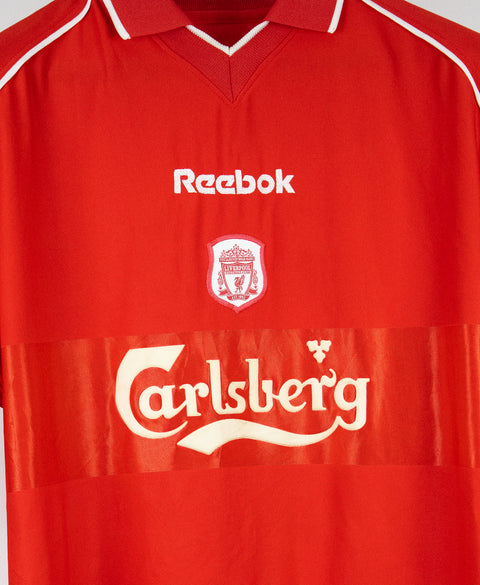 Liverpool 2000-02 Gerrard Home Kit (M)