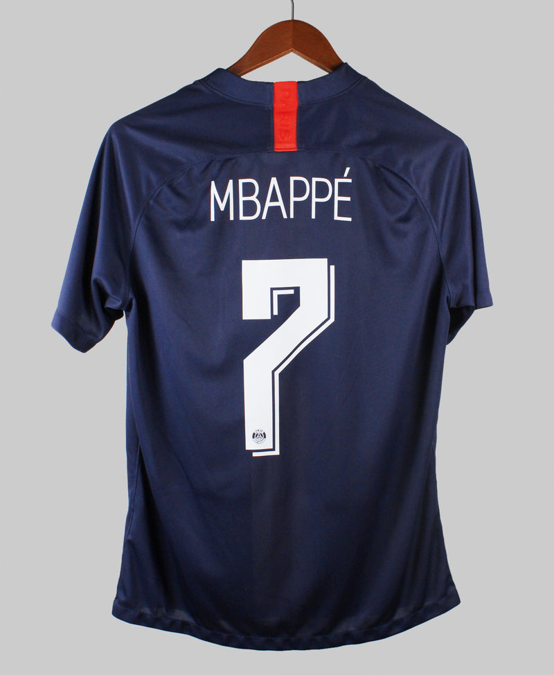 PSG 2019-20 Mbappe Home Kit (L)