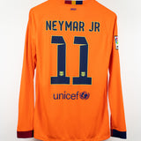 Barcelona 2014-15 Neymar Jr Long Sleeve Away Kit (M)
