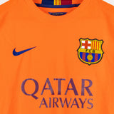 Barcelona 2014-15 Neymar Jr Long Sleeve Away Kit (M)