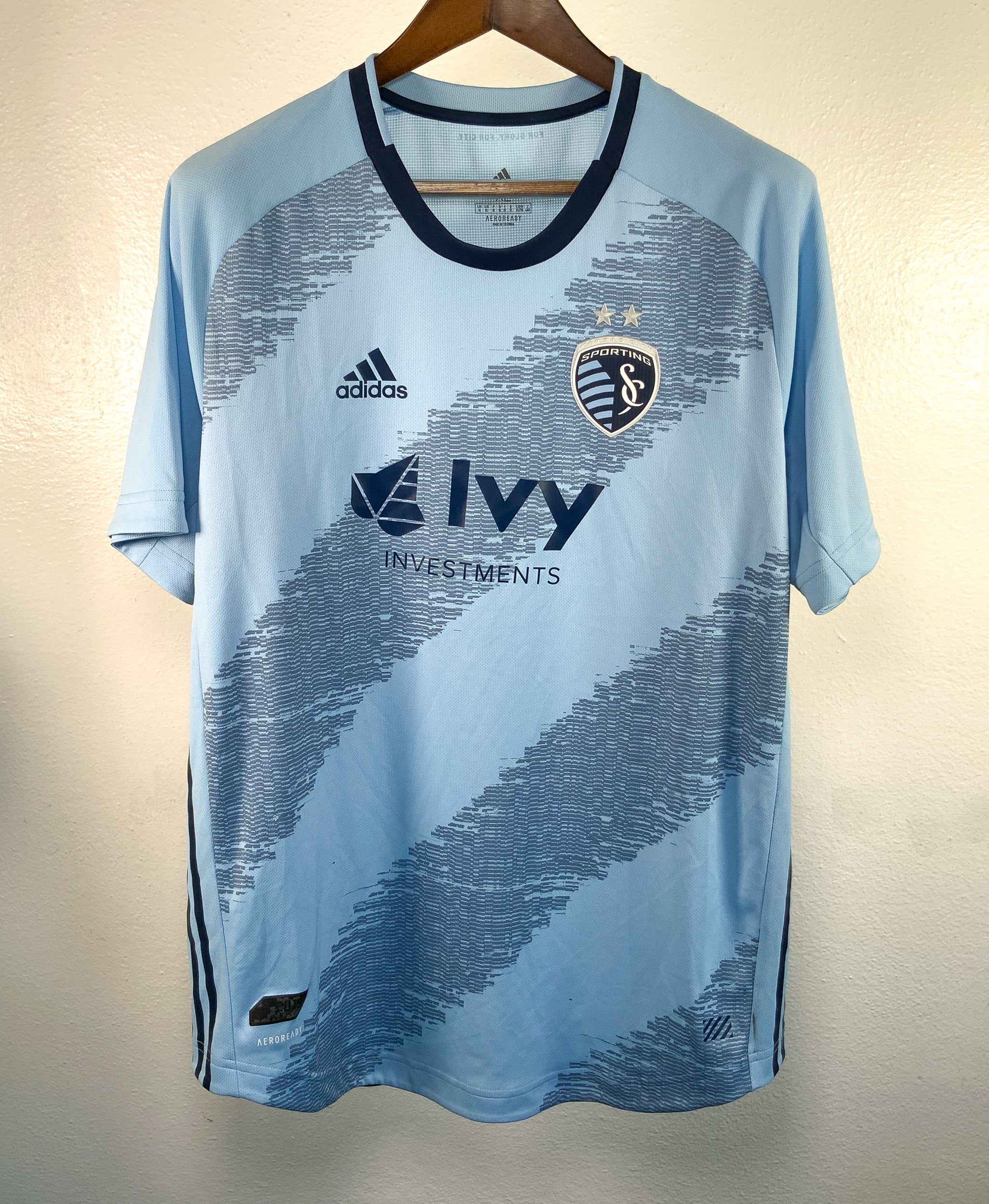 Sporting KC 201920 Player Issue Home Kit (XL) Saturdays Football