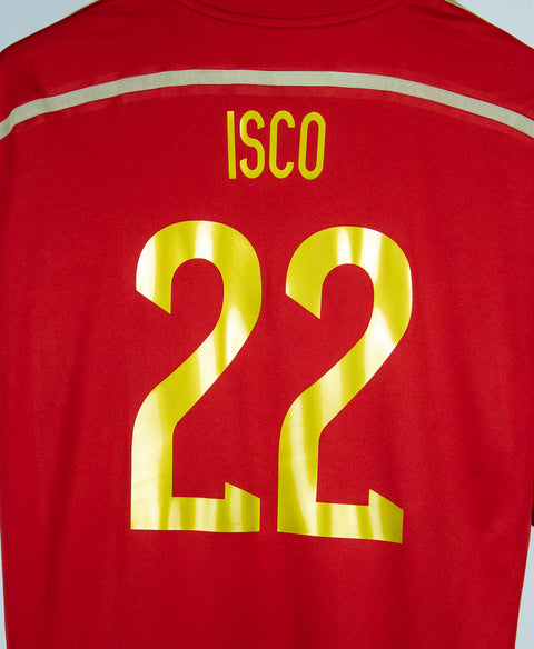 Spain 2014 Isco Home Kit (XL)