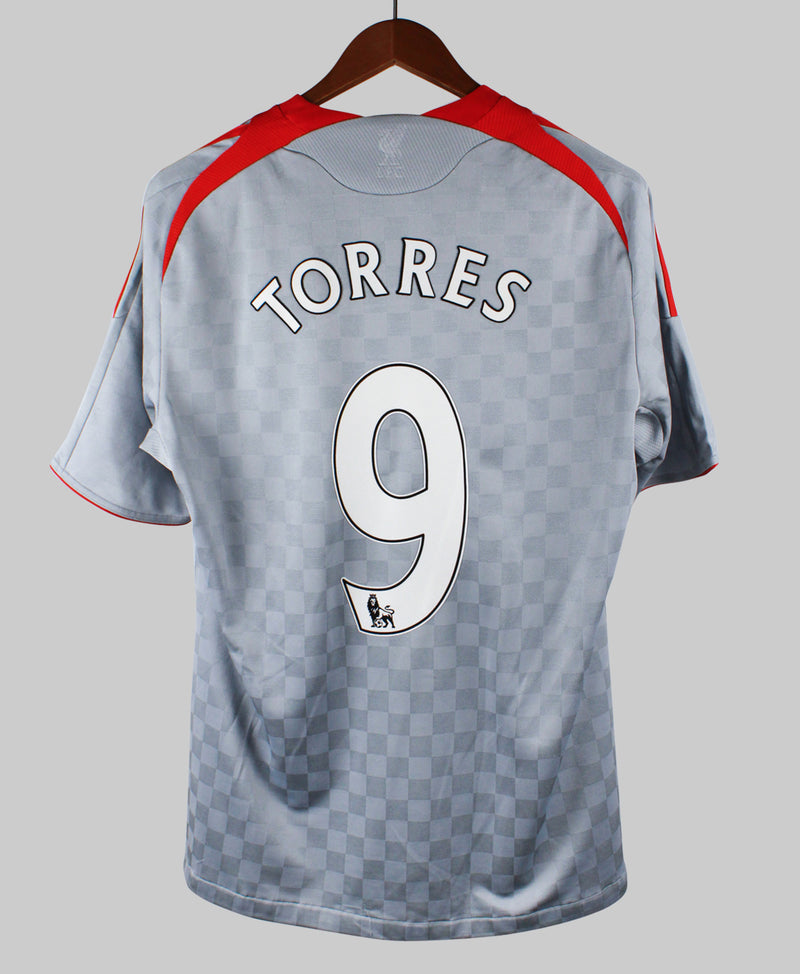 Liverpool 2008-09 Torres Away Kit (L)