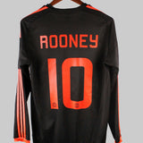 Manchester United 2015-16 Rooney Long Sleeve Third Kit (L)
