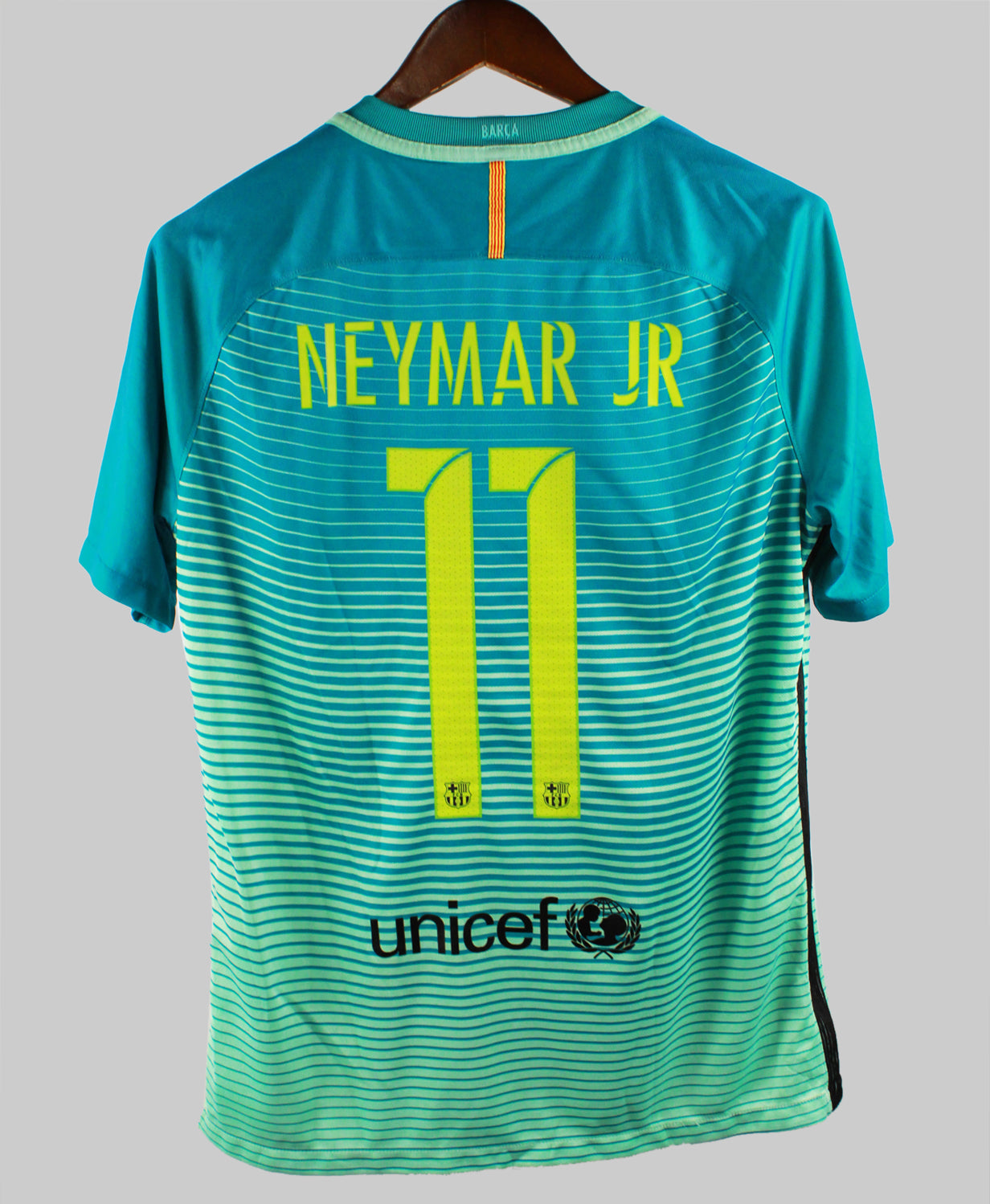 Barcelona 2016-17 Neymar Third Kit  (L)