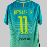 Barcelona 2016-17 Neymar Third Kit  (L)