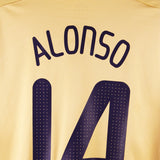 Spain 2008-09 Alonso Away Kit (L)