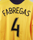 Arsenal 2006-07 Fabregas Away Kit   (L)