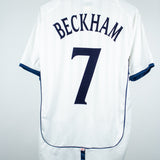 England 2002 Beckham Home Kit (XL)