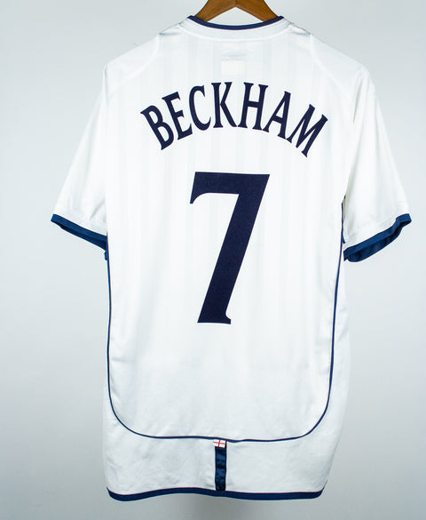 England 2002 Beckham Home Kit (XL)