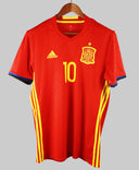 Spain 2015-16 Fabregas Home Kit (M)