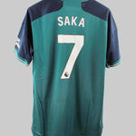 Arsenal 2023-24 Saka Third Kit  (M)