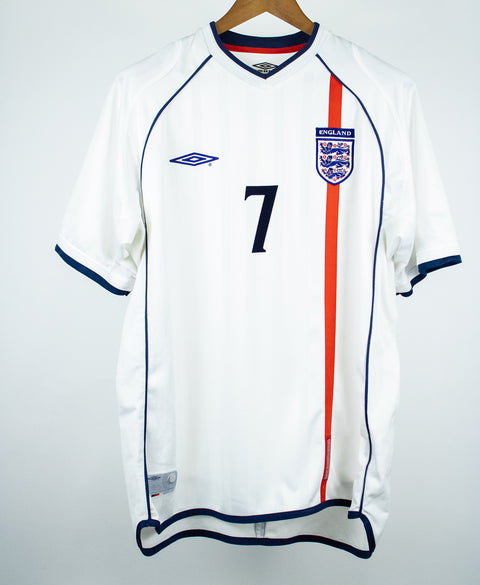 England 2002 Beckham Home Kit (XL)