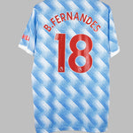 Manchester United 2021-22 B. Fernandes Away