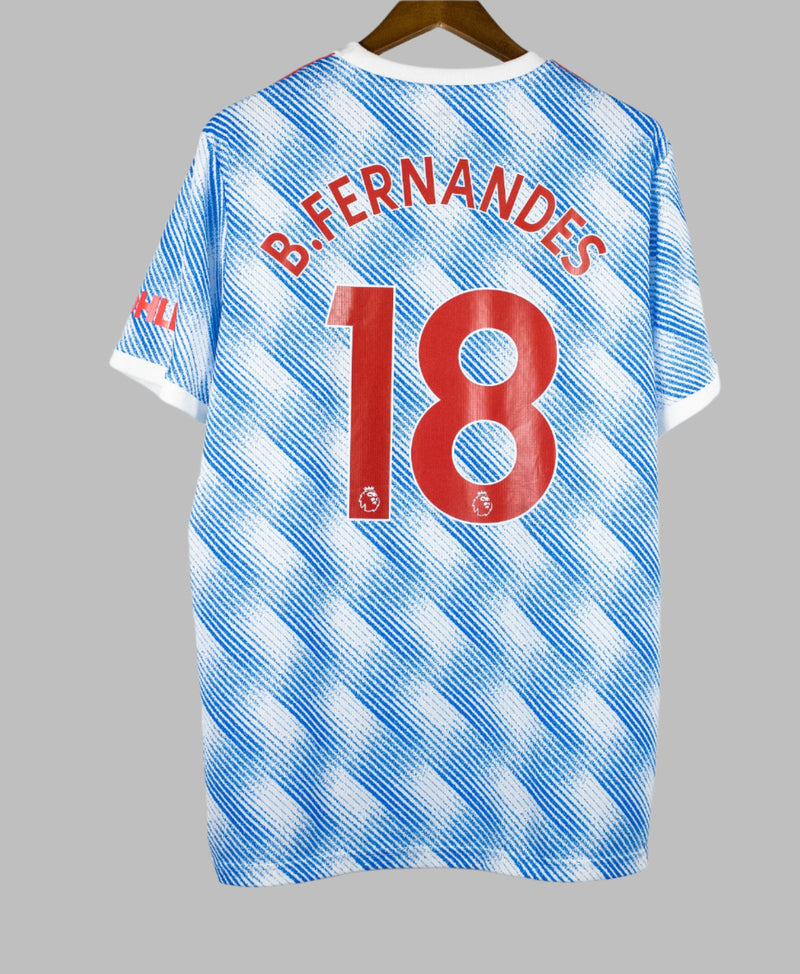Manchester United 2021-22 B. Fernandes Away