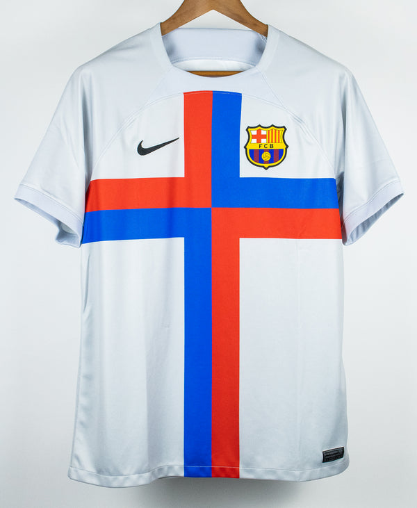 Barcelona 2022-23 Pedri Third Kit (L)