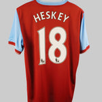 Aston Villa 2009-10 Heskey Home Kit (L)