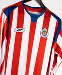 Chivas de Guadalajara 2004-05 O. Bravo Long Sleeve Home Kit (L)