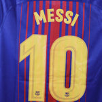 Barcelona 2017-18 Messi Home Kit (M)