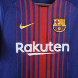 Barcelona 2017-18 Messi Home Kit (M)
