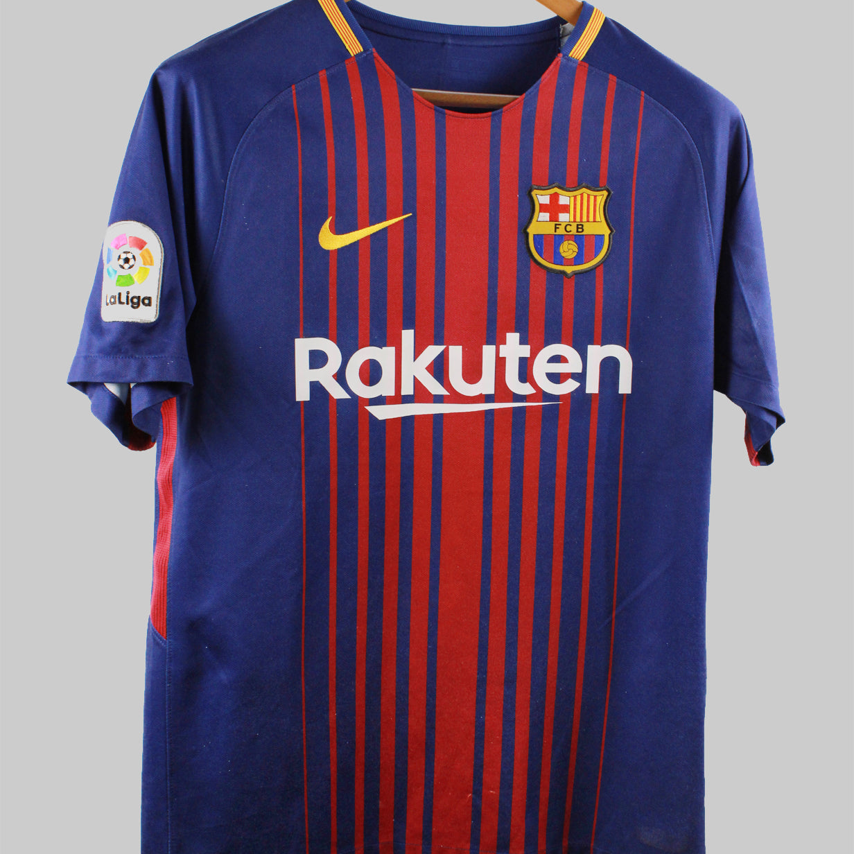 Barcelona 2017-18 Messi Home Kit (M)