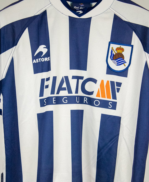 Real Sociedad 2003-04 Nihat Home Kit (M)