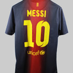 Barcelona 2012-13 Messi Home Kit (M)