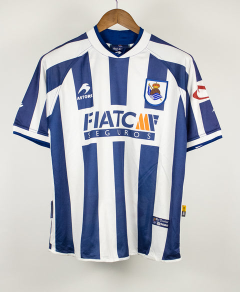 Real Sociedad 2003-04 Nihat Home Kit (M)