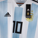 Argentina 2018-19 Messi Long Sleeve Home Kit w/Tags (M)
