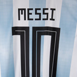 Argentina 2018-19 Messi Long Sleeve Home Kit w/Tags (M)