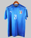 Italy 2016-17 Pirlo Home Kit (L)
