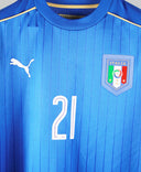 Italy 2016-17 Pirlo Home Kit (L)