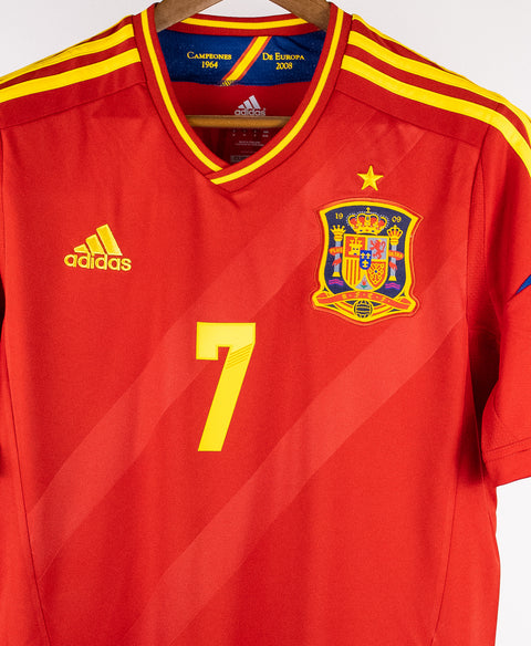 Spain 2012 David Villa Home Kit W/ Tags (M)