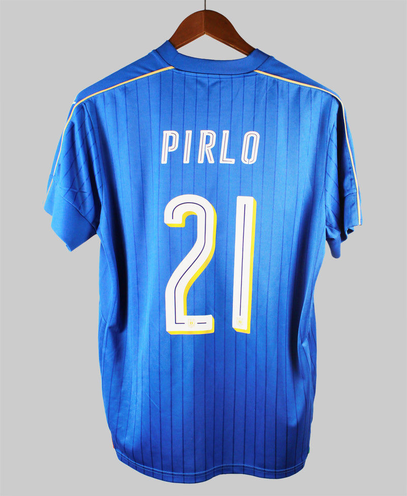 Italy 2016-17 Pirlo Home Kit (L)