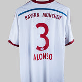 Bayern Munich 2014-15 Alonso Away Kit  (XL)
