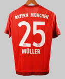 Bayern Munich 2015-16 Muller Home Kit (S)