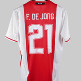 Ajax 2016-17 De Jong Home Kit (M)