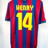 Barcelona 2009-10 Henry Home Kit (XL)