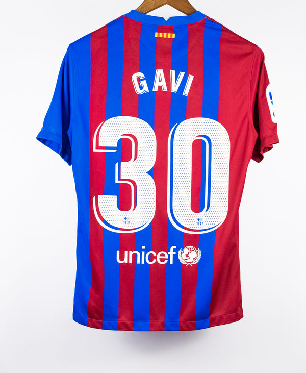 Barcelona 2021-22 Gavi Home Kit (M)