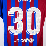 Barcelona 2021-22 Gavi Home Kit (M)