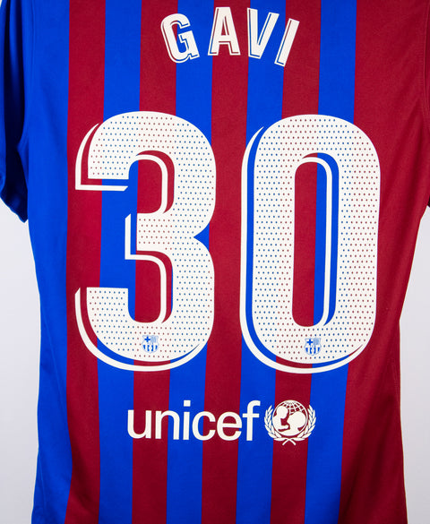 Barcelona 2021-22 Gavi Home Kit (M)