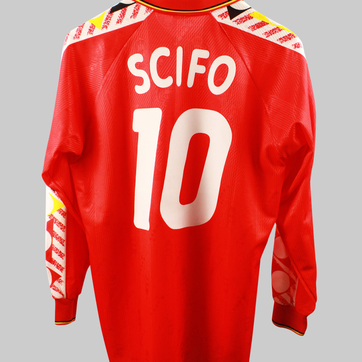 Belgium 1994-95 Scifo Home Kit (L)