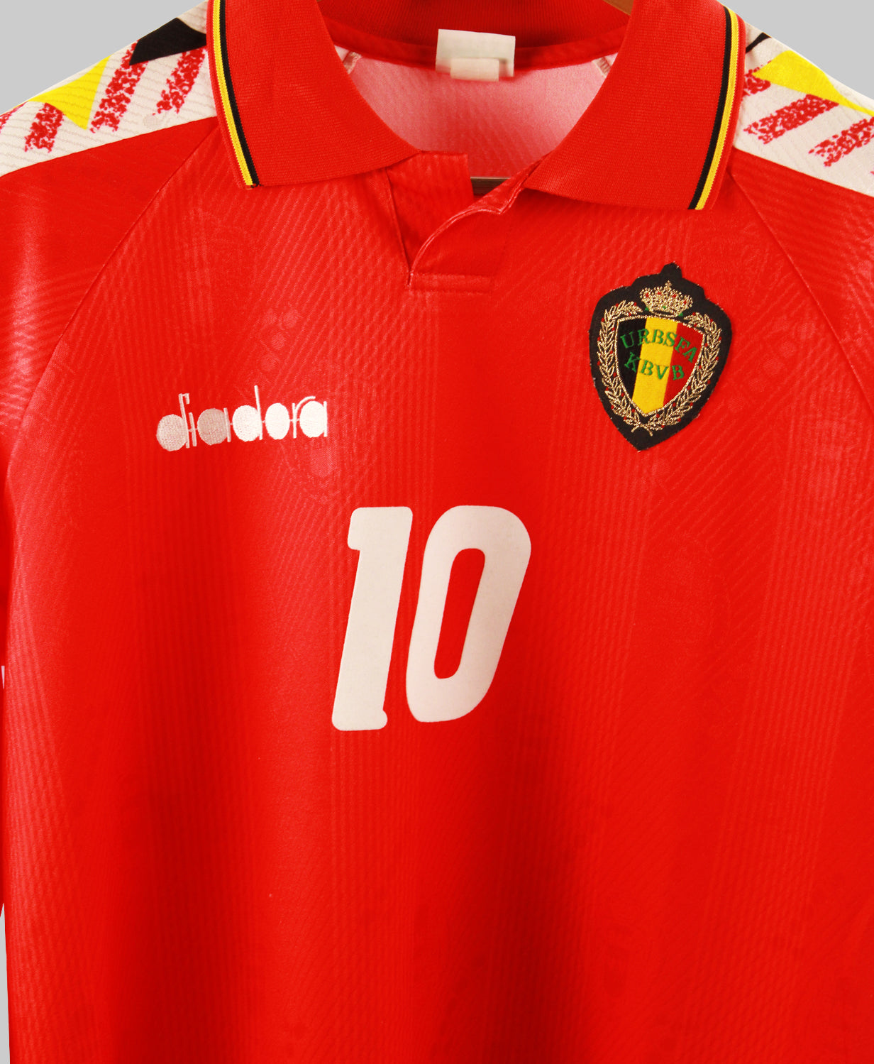 Belgium 1994-95 Scifo Home Kit (L)