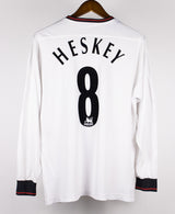 Liverpool 2003-04 Heskey Long Sleeve Away Kit (L)