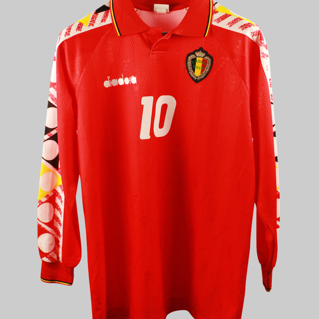 Belgium 1994-95 Scifo Home Kit (L)