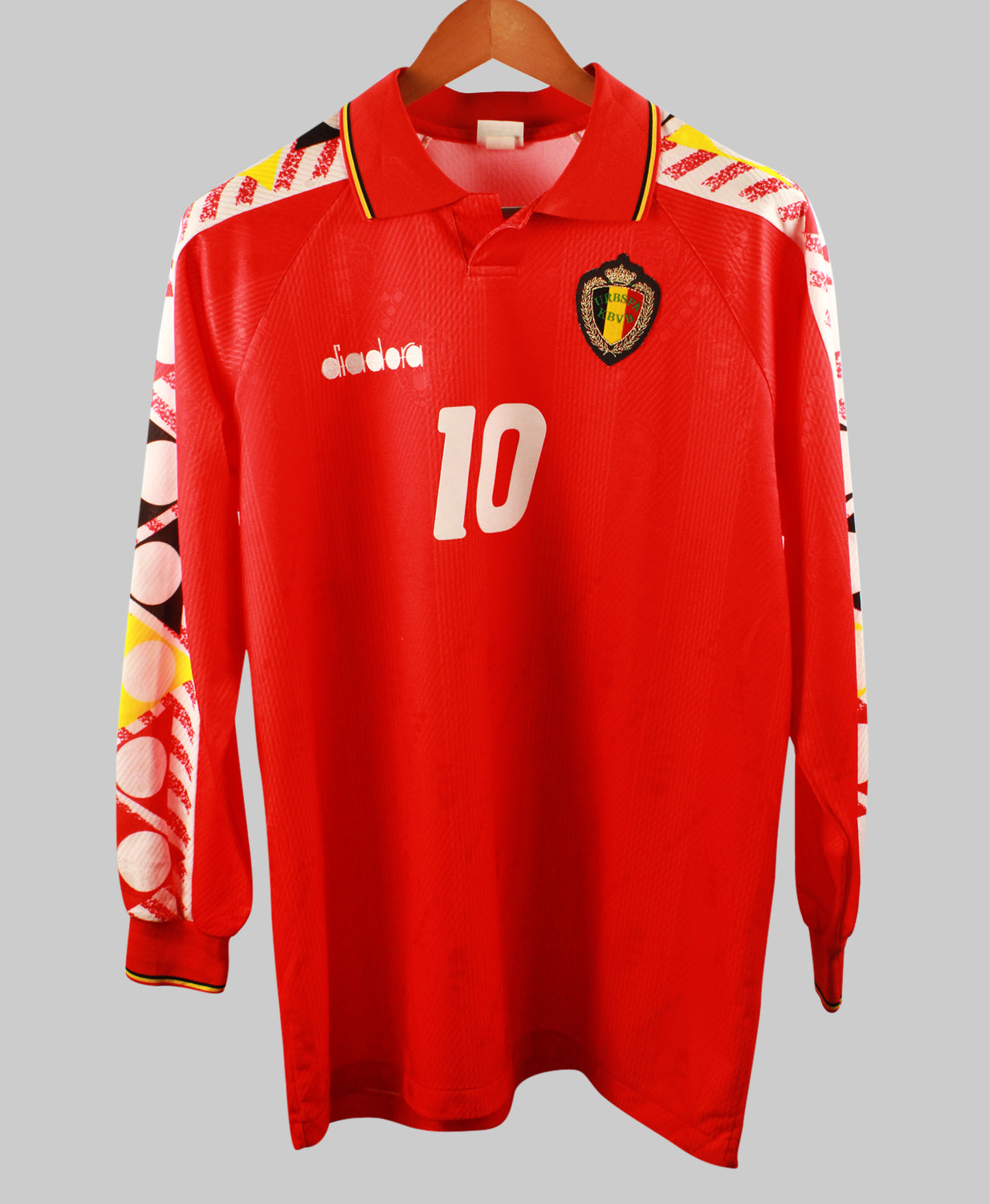 Belgium 1994-95 Scifo Home Kit (L)